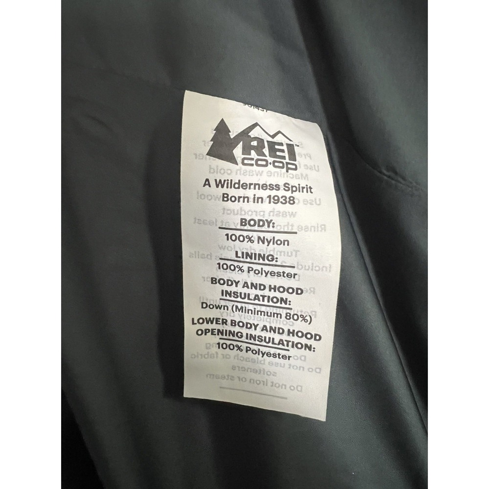 REI CO-OP Norseland Down Women's Parka Size Small Color Blue - Picture 2 of 7